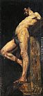 Crucified Thief by Lovis Corinth